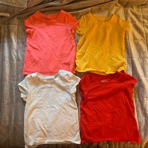Bundle 3/$15 Kids Clothing. (4) Cat and Jack 2T Girl Tee’s